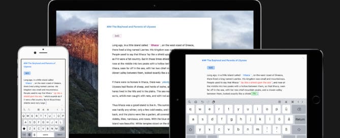 Texteditor Ulysses