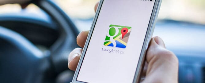Google Maps auf dem Handy
